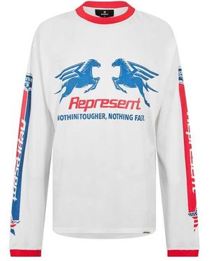Represent Long Sleeve T-Shirt - White