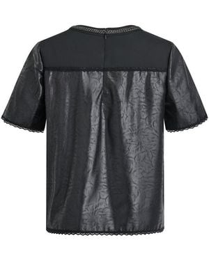DKNY Mix Media Crack Ld64 - Black