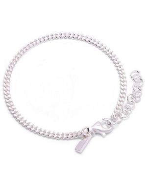 Common Lines Mini Cuban Link Bracelet - White