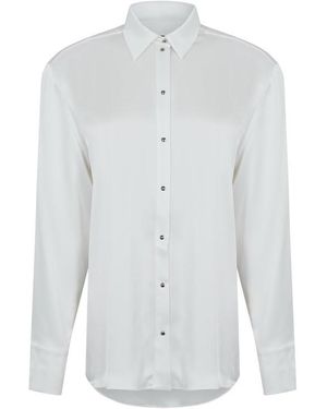 David Koma Dk Lip Shirt - White