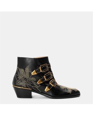 Chloé Susan Short Ankle Boots - Black