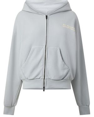 Fear Of God Zip Hoodie - Grey