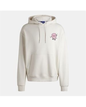 HUGO Namiko Pullover Hoodie - Grey