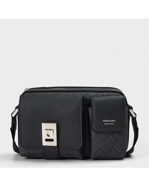 Ferragamo Fg Ao Crossbody - Black