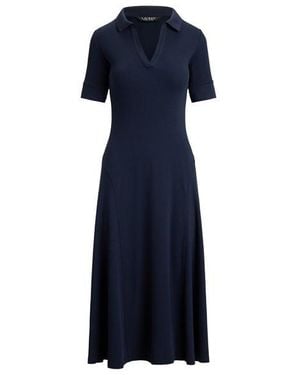 Ralph Lauren Knitted Jumper Dress - Blue