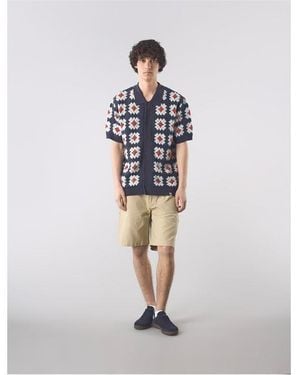 Pretty Green Pg Timperley Geo Shi - Blue