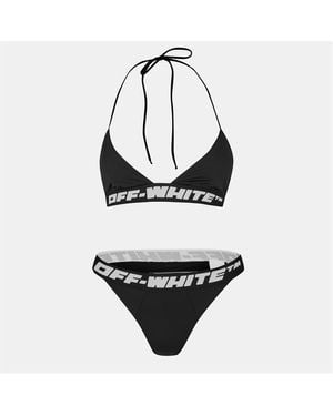 Off-White c/o Virgil Abloh Off Logo Bnd Bkini - Black