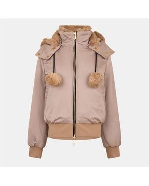 Moose Knuckles Dbie Bomber Jacket - Pink