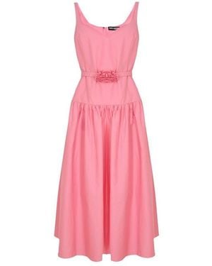 KARL LAGERFELD Long Maxi Dress - Pink