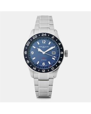 Montblanc Gmt Automatic Analogue Watch - Metallic