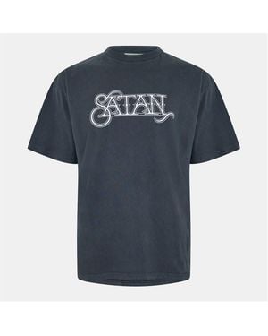 Aries Satan T-Shirt - Black