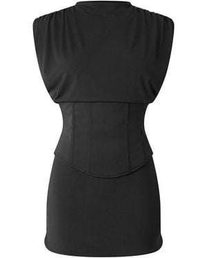 Mars the Label Sandra Mini Dress - Black