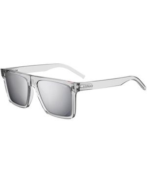 HUGO Rectangle Sunglasses - White