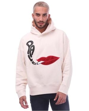 Palm Angels Lips Hoodie - Pink