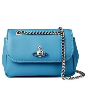 Vivienne Westwood Small Derby Crossbody Bag - Blue