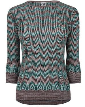 Missoni Crew Jumper - Blue