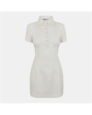 Odd Muse The Ultimate Muse Collared Mini Dress - White