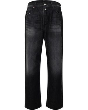 Replay 9Zero1 Straight-Fit Jeans - Black