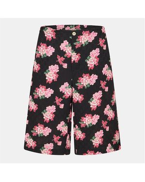 Gucci Jacquard Woven Tracksuit Shorts - Blue