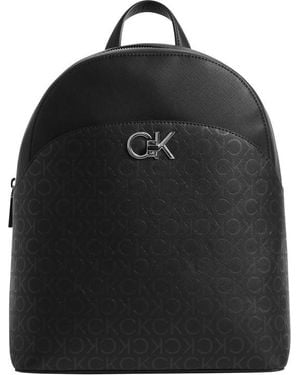 Calvin Klein Relock Mono Back Pack - Black