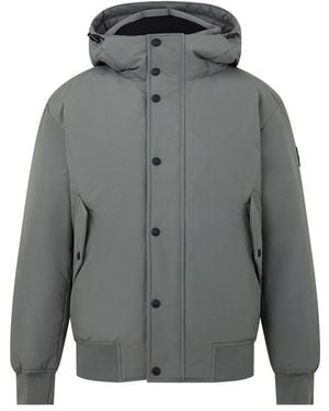 BOSS Water Repellent Parka Jacket - Grey