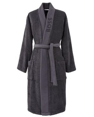 HUGO Plain Kimono - Black