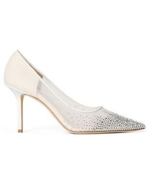 Jimmy Choo Love 85 Stiletto Court Shoes - Metallic