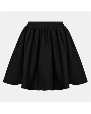 Odd Muse Layered Mini Skirt - White