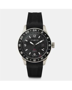 Montblanc Gmt Automatic Auto Analogue Watch - Black