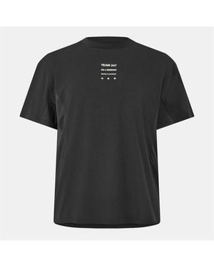 REPRESENT 247 Short-Sleeve Performance T-Shirt - Black