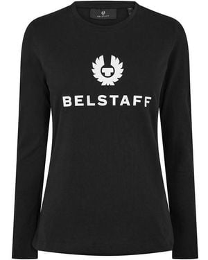 Belstaff Mariola Long Sleeve T-Shirt - Black