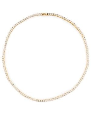 Serge Denimes Tennis Chain Necklace - Metallic