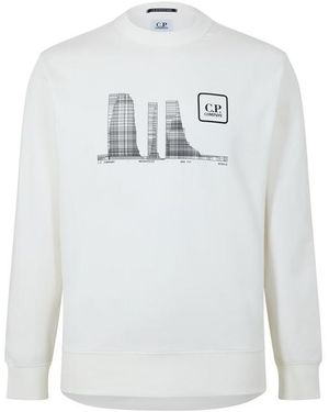 CP COMPANY METROPOLIS Sweatshirts - White