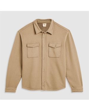 Levi's Bayview Soft Worker Cotton Overshirt - Natural