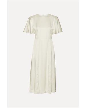 ROTATE BIRGER CHRISTENSEN Dress With Slits - White