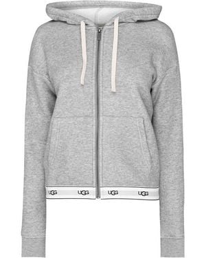 UGG Sena Tape Zip Hoodie - Grey