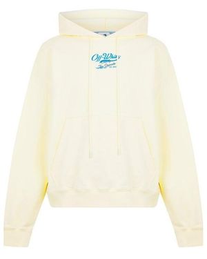 Off-White c/o Virgil Abloh Off Script Hoodie - White