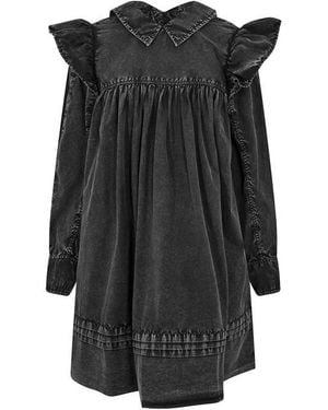 Ganni Smock Dress - Black
