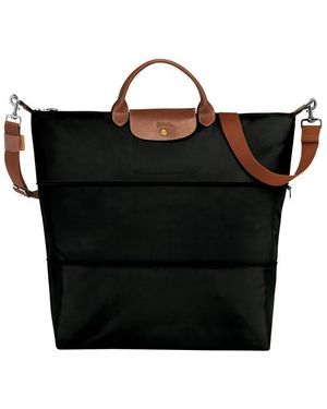 Longchamp Le Pliage Expandable Travel Bag - Black
