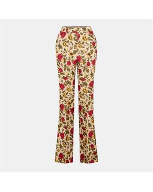 Gucci Bootcut Trousers - Metallic