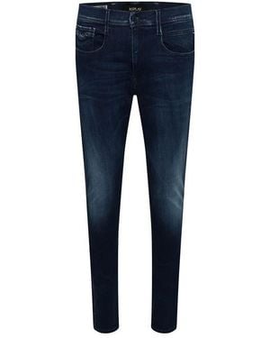 Replay Bronny Slim-Fit Jeans - Blue