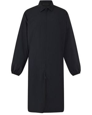 Fear Of God Car Coat Trench Coat - Blue