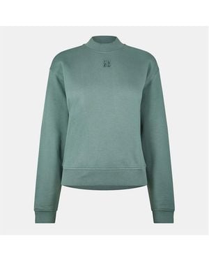 HUGO Mock-Neck Sweatshirt - Blue