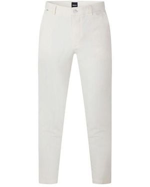BOSS Hbb Kaiton Slim-Fit Chinos - White