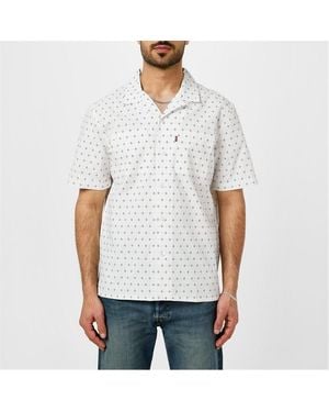 Levi's The Standard Camp Shirt Riley - White