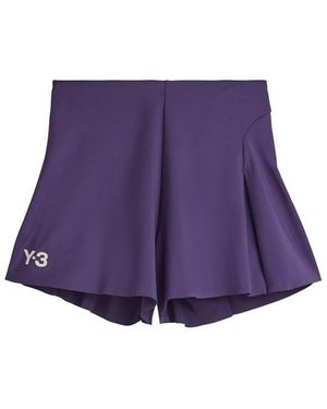 Y-3 Tennis Pro Match Shorts - Purple