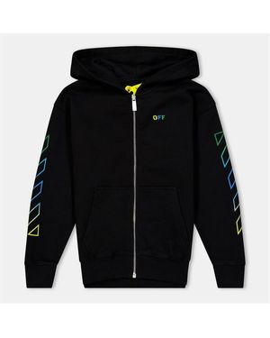 Off-White c/o Virgil Abloh Off Fz Hdy - Black