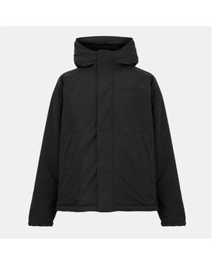 Canada Goose Alberni Bomber Hooded Long Sleeve Sherpa Jacket - Black