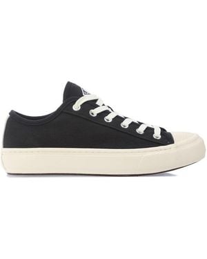 Lacoste Backcourt 2.0 Canvas Low Trainers Size 6.5 - Blue