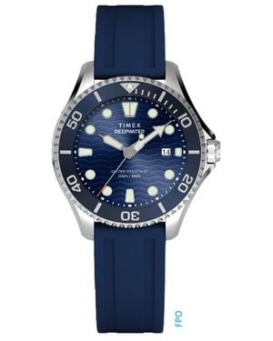 Timex Deep Water Meridian Watch - Blue